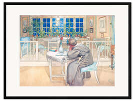 Gerahmter Kunstdruck Die Nacht vor der Reise nach England