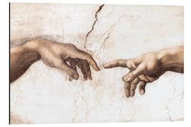 Magnettafel Die Erschaffung Adams (Detail)