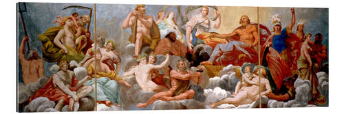 Gallery print The Gods on Olympus, ceiling painting