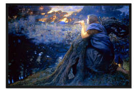 Gerahmter Kunstdruck Dämmerungs-Fantasie