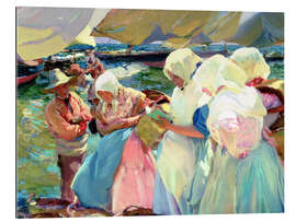 Gallery print Fisherwomen on the Beach