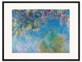 Gerahmter Kunstdruck Wisteria