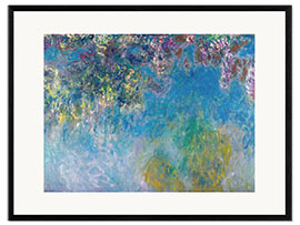 Framed art print Wisteria