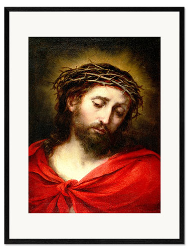 Kehystetty taidepainatus Ecce Homo, or Suffering Christ