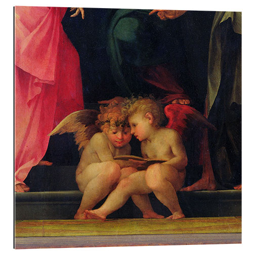 Gallery print Two putti are reading, 1518