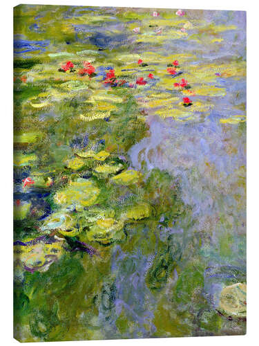 Canvas print The Water-Lily Pond I