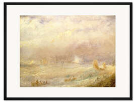 Gerahmter Kunstdruck Ansicht von Deal