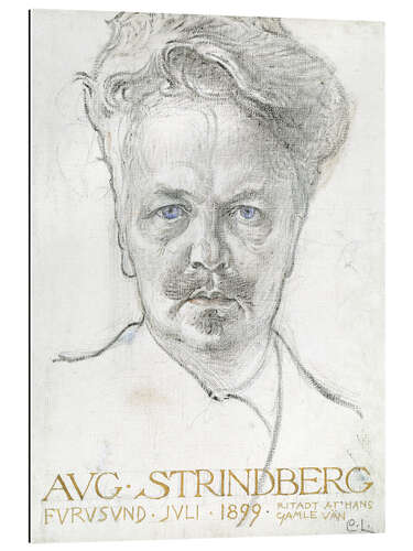 Gallery print August Strindberg