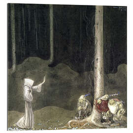 Gallery print Brother St. Martin and the Three Trolls