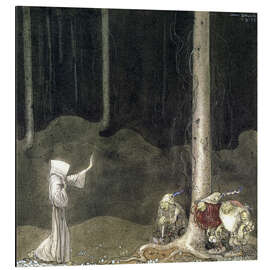 Magnettafel Bruder St. Martin und die drei Trolle