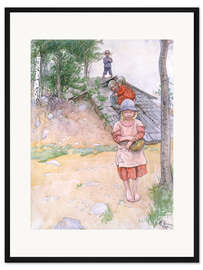 Gerahmter Kunstdruck Am Keller