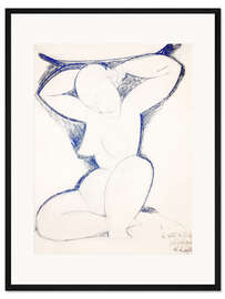 Gerahmter Kunstdruck Karyatide III