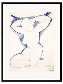 Framed art print Caryatid III
