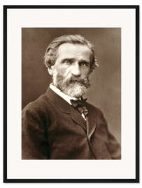 Gerahmter Kunstdruck Giuseppe Verdi