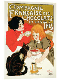 Acrylglasbild  Compagnie Francaise des Chocolats et des Thés - Théophile-Alexandre Steinlen