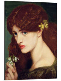 Magnettafel Schneeglöckchen