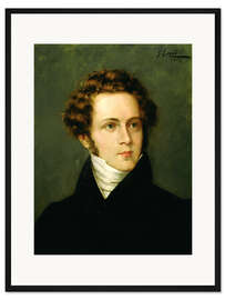 Gerahmter Kunstdruck Vincenzo Bellini 