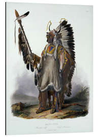 Magnettafel Mato-Tope, Häuptling der Mandan