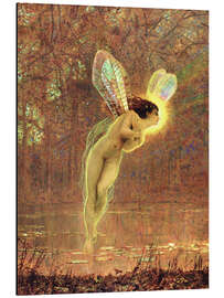 Tableau en aluminium Iris, détail de la fée
