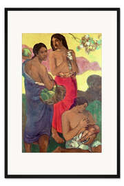 Gerahmter Kunstdruck Mutterschaft