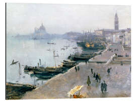 Magnettafel Venedig bei grauem Himmel