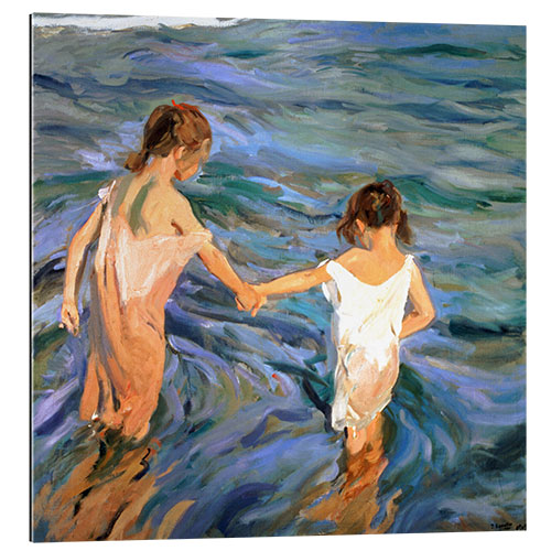 Galleriprint Girls in the sea