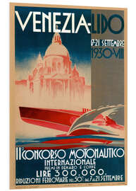 Foam board print Venezia Lido, 1930