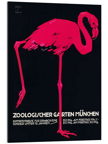 Acrylic print Munich Zoo