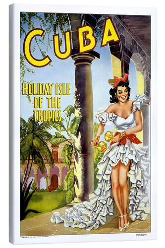 Canvas print Cuba - holiday island