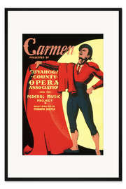 Gerahmter Kunstdruck Carmen
