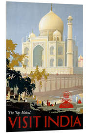 Foam board print Indien - Taj Mahal