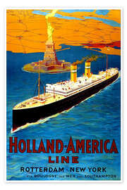 Poster Holland America Line