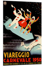Quadro em PVC Viareggio Carnevale