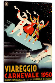 Magnettafel Viareggio Carnevale