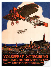 Wandsticker Volksfest Straubing 1812