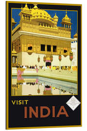 Magnettafel Indien - Delhi Haus