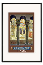 Gerahmter Kunstdruck Italien - Ravenna