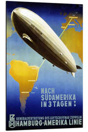 Magnettafel Hamburg Amerika Linie – Graf Zeppelin