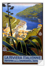 Wandsticker Italien – La Riviera Italienne