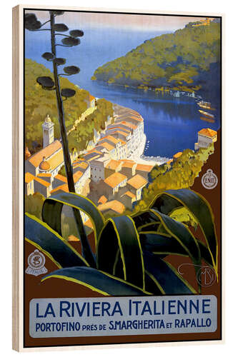 Puutaulu La Riviera Italienne