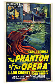 Acrylic print The Phantom of the Opera - Vintage Entertainment Collection