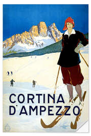 Autocolante decorativo Cortina d'Ampezzo
