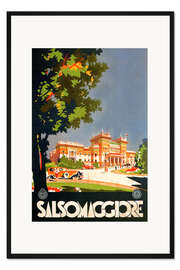 Gerahmter Kunstdruck Italien - Salsomaggiore