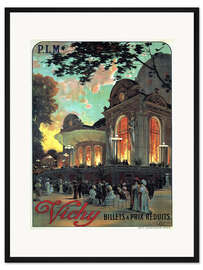 Gerahmter Kunstdruck Vichy - Billets a Prix Reduits