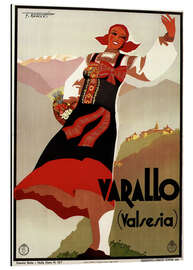 Magnettafel Varallo, Italien