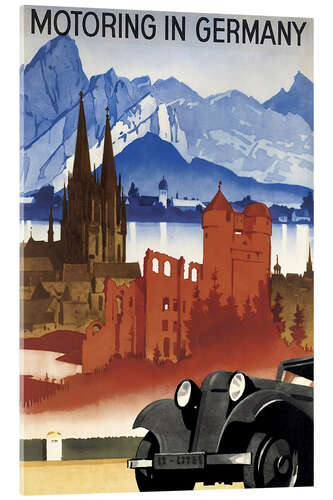 Akrylbilde Motoring in Germany