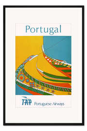 Gerahmter Kunstdruck Portugal