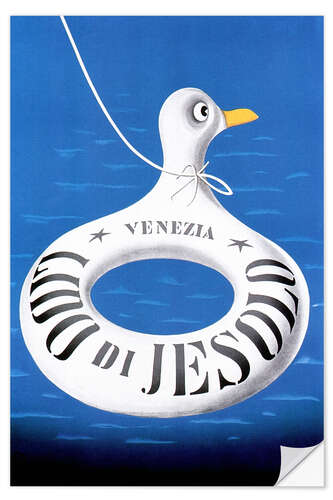 Vinilo para la pared Lido de Jesolo Venecia, Italia