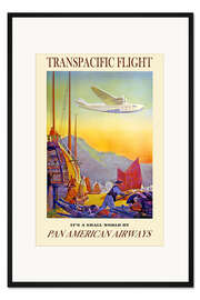 Gerahmter Kunstdruck es ist eine kleine Welt