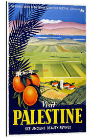 Magnettafel Besuchen Sie Palästina